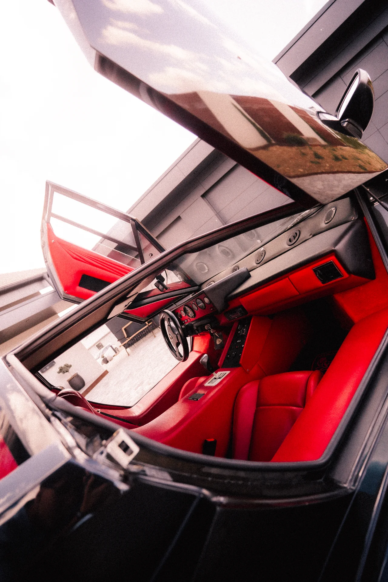 Fotos von einem Lamborghini Countach bei der Werkstatt Oldtimer Erz., Bild 20