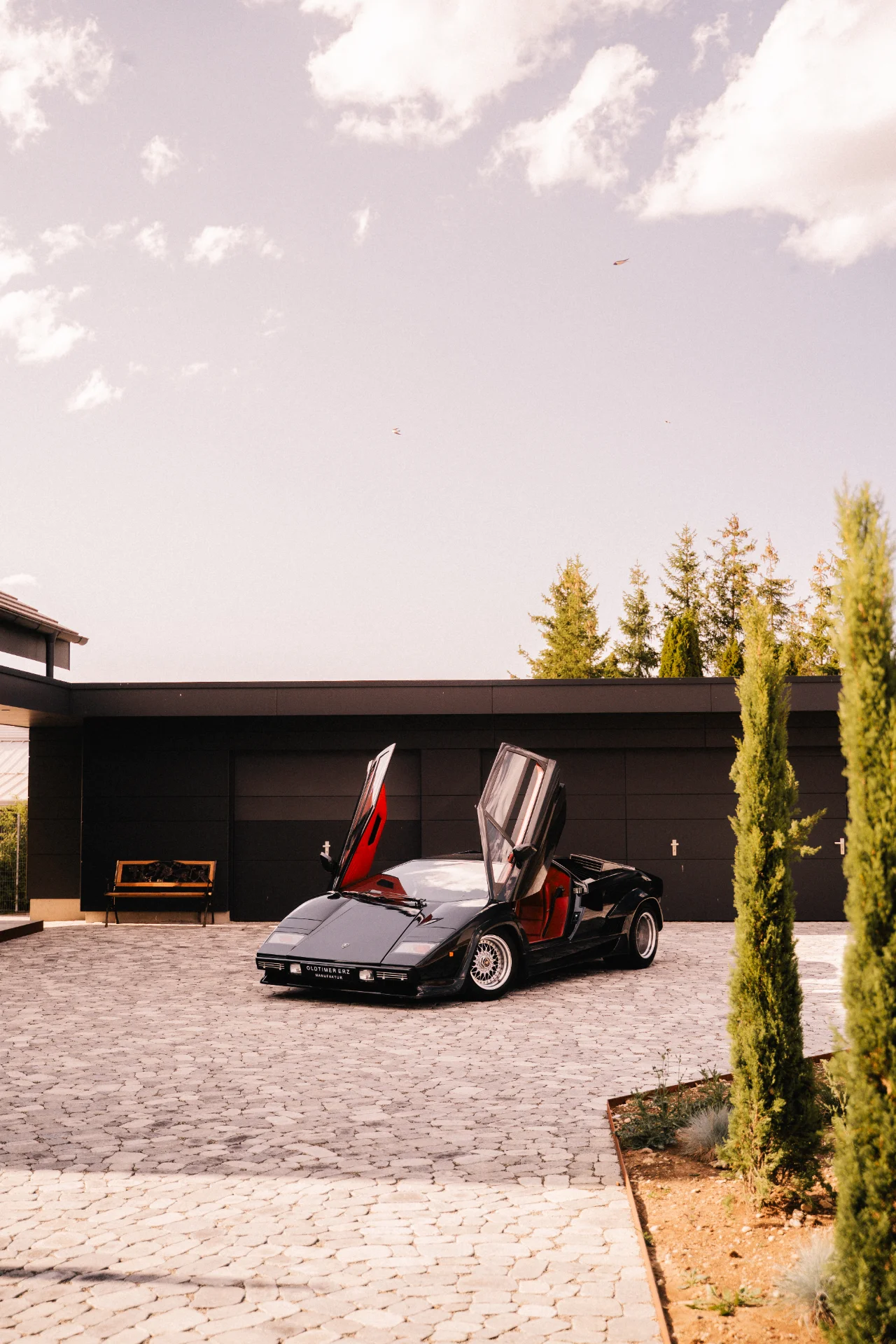 Fotos von einem Lamborghini Countach bei der Werkstatt Oldtimer Erz., Bild 6