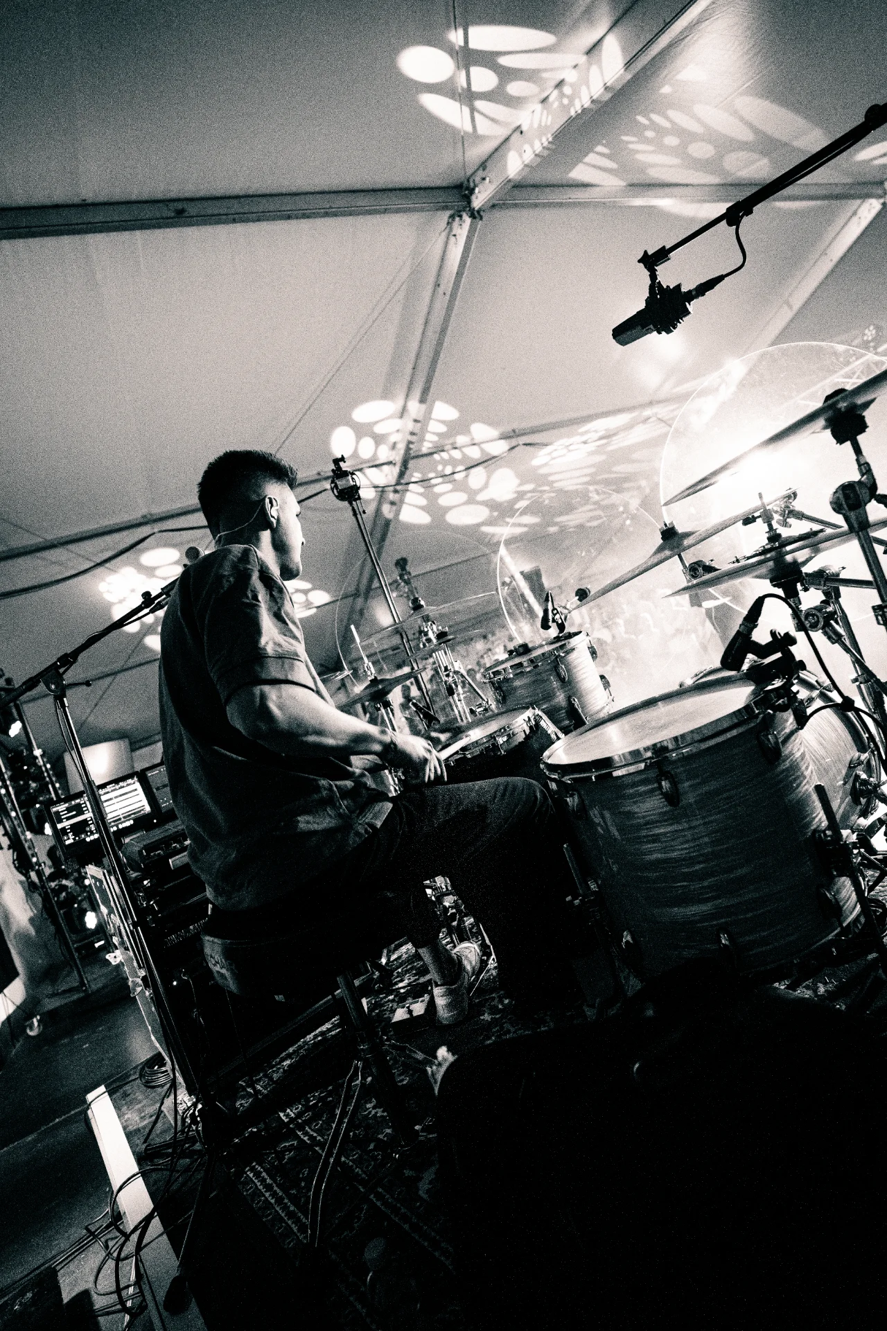 Fotos von einem Konzert bei dem Künstler Elijah Thomas., Bild 2