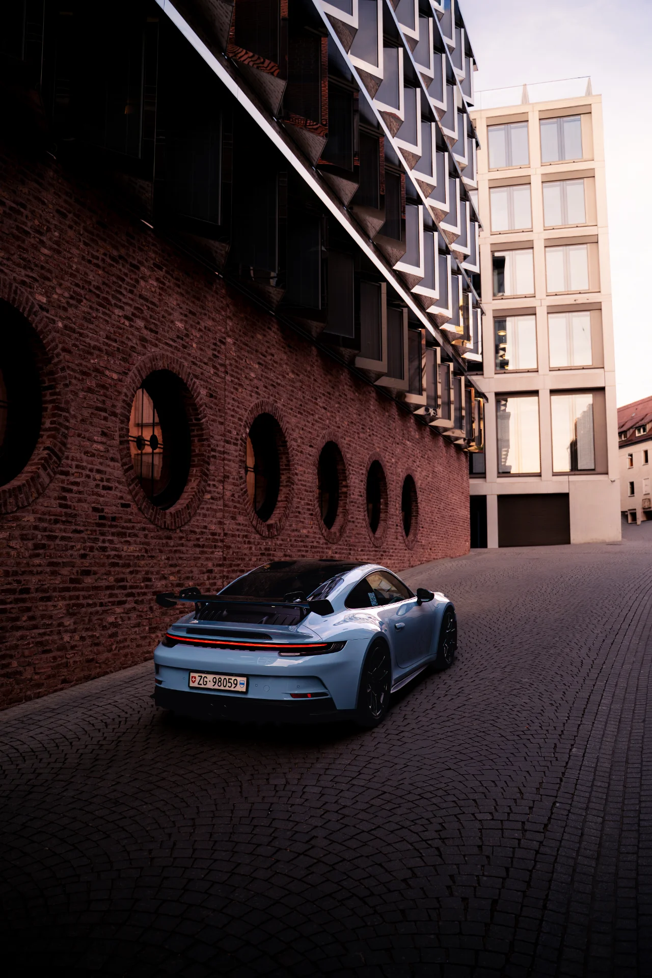 Fotos von einem Porsche 992 in der Ulmer Innenstadt., Bild 15