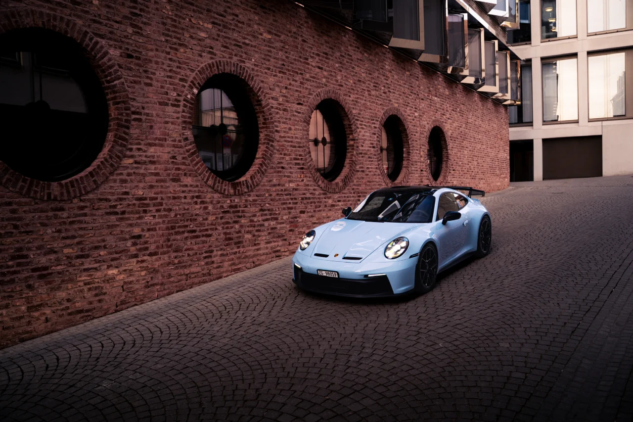 Fotos von einem Porsche 992 in der Ulmer Innenstadt., Bild 2