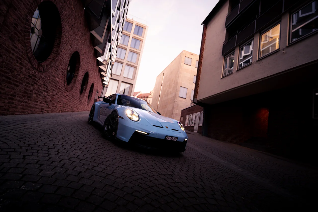 Fotos von einem Porsche 992 in der Ulmer Innenstadt., Bild 8