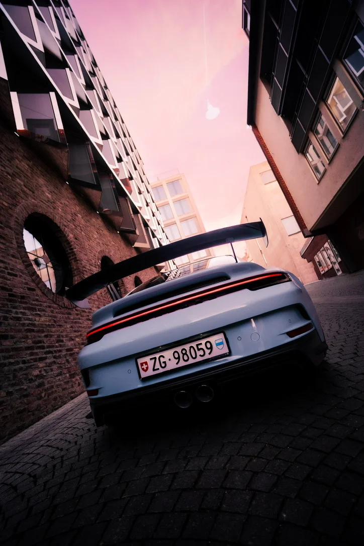 Fotos von einem Porsche 992 in der Ulmer Innenstadt., Bild 4