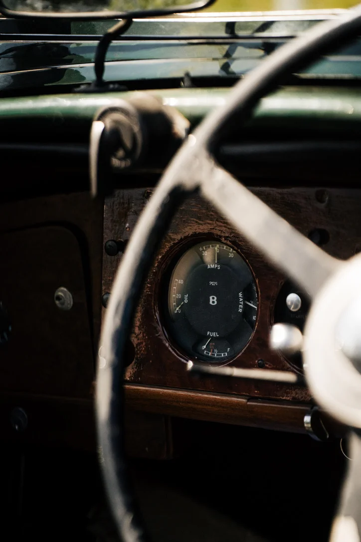 Fotos von Porsches und Oldtimern bei einer Ausfahrt in den französischen Alpen., Bild 2
